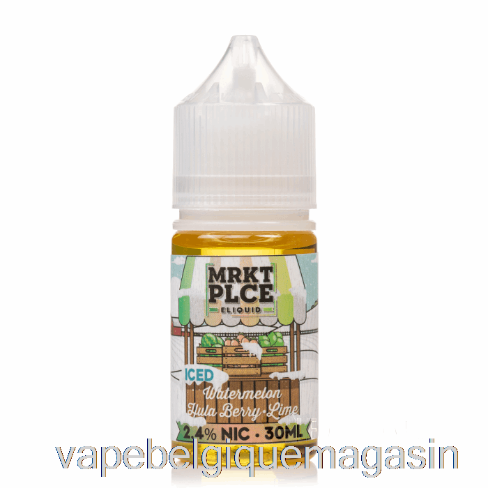 Vape Jetable Pastèque Glacée Hula Berry Lime - Sels Mrkt - 30ml 48mg
